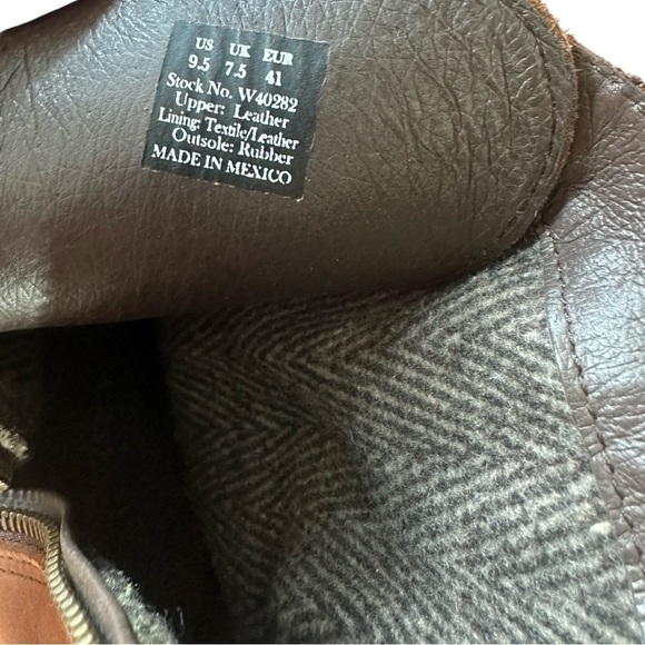 Wolverine 1883 Womens Lizzie Combat Work Buckle Boot Brown Leather - Picture 5 of 5